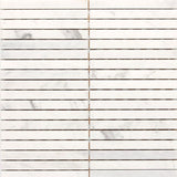 Daltile Stone A LA Mod 12" X 12" Linear Contempo White