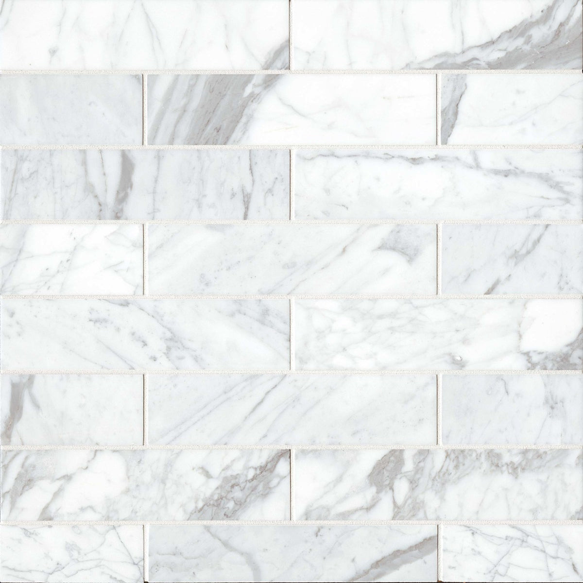 Bedrosians Marble 3" X 12" Honed Calacatta Oro