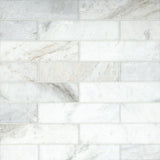 Bedrosians Marble 3" X 12" Brushed Glorious White