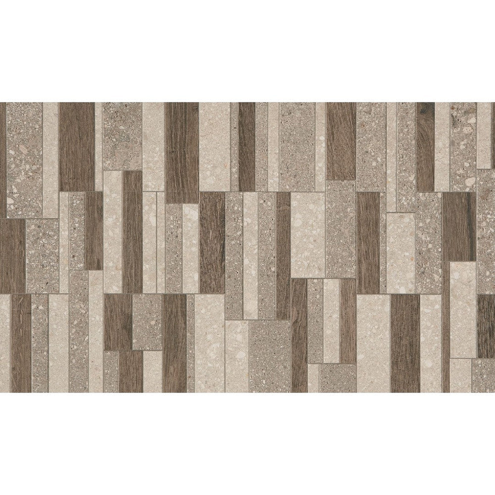 Daltile Museo 12'' x 24'' Matte Grey Mix