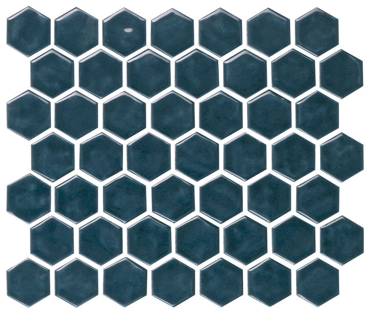 Marazzi Artezen 1.5" Hexagon Deep Blue