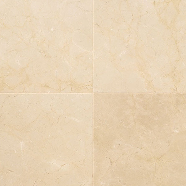 Daltile Marble 12" X 12" Honed Crema Marfil El