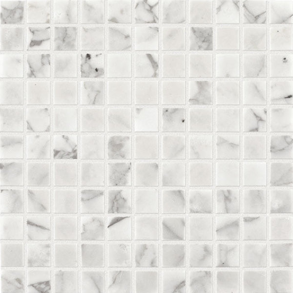 Daltile Marble 1" X 1" Honed Venetian Calacatta