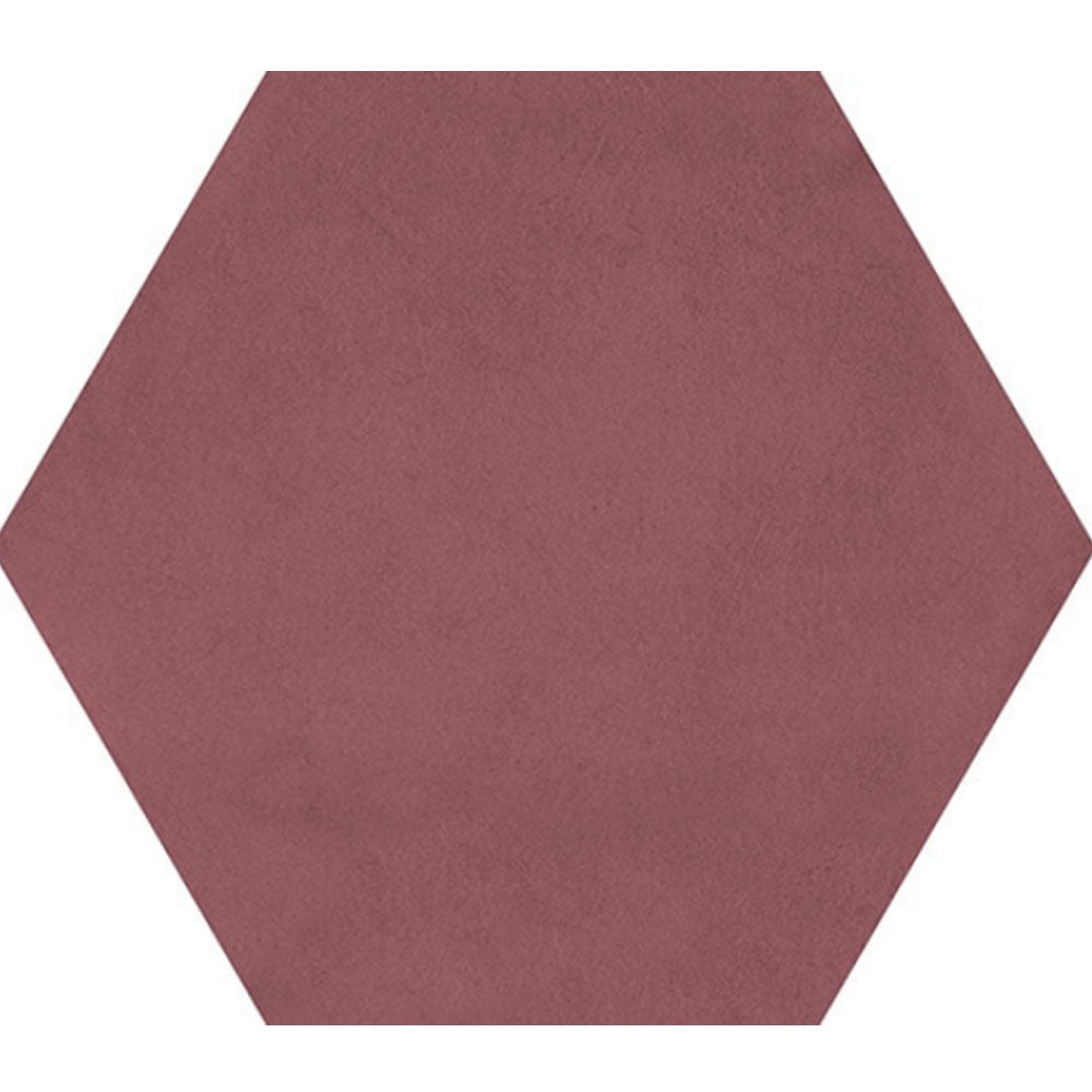 Daltile Bee Hive Medley 8.5" X 10" Hexagon Marsala