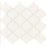 Daltile Color Wheel Retro 3" X 3" Arabesque Matte Matte Arctic White