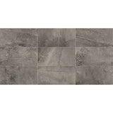 Daltile Slate Attache 12" X 24" Meta Dark Gray