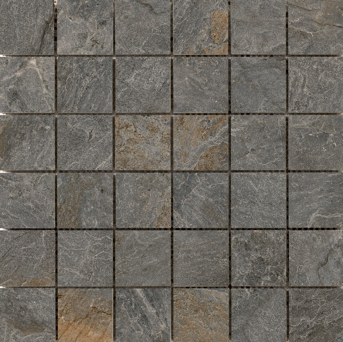 Emser Milestone 12"x12" 1.89X1.89 Mosaic Gray