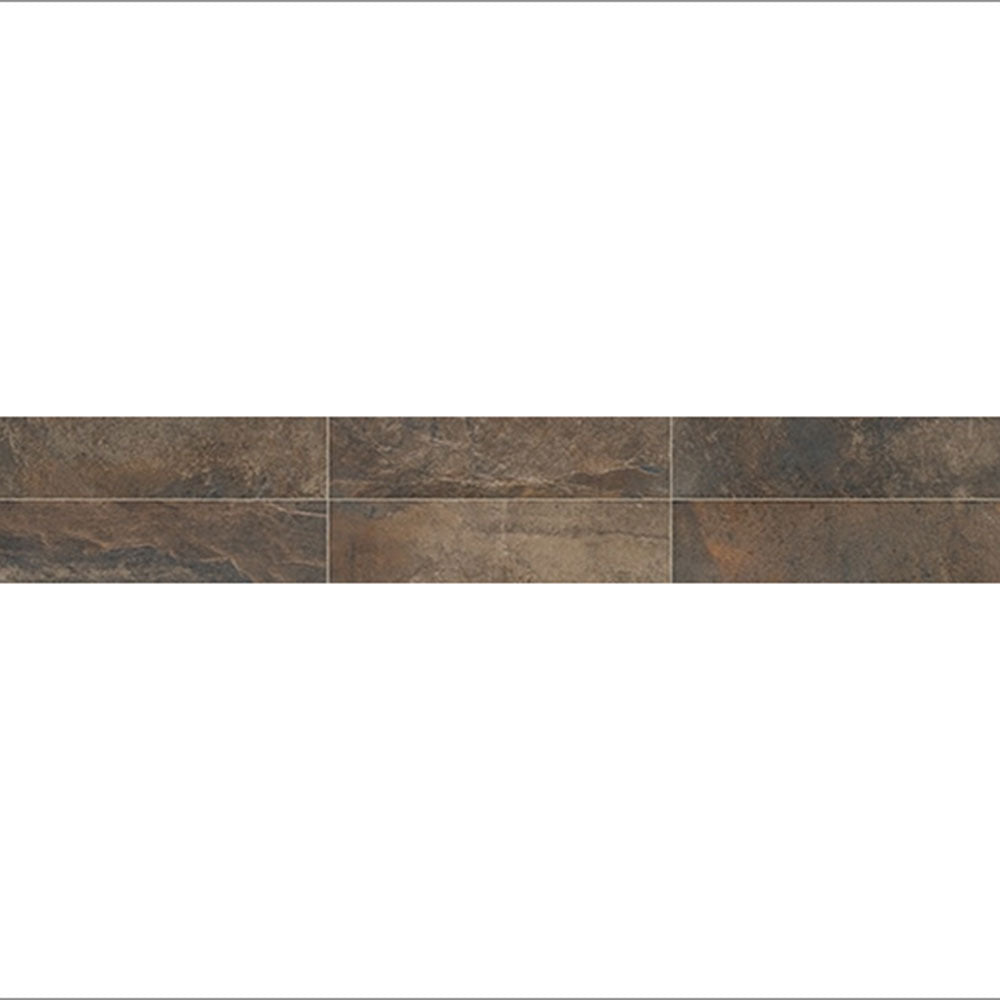 Daltile Slate Attache 6" X 24" Multi Brown