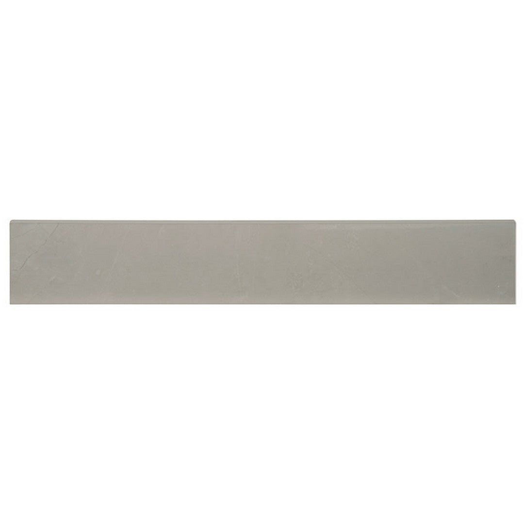 MS International Sande 3" x 18" Bullnose Matte Grey