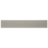 MS International Sande 3" x 18" Bullnose Matte Grey