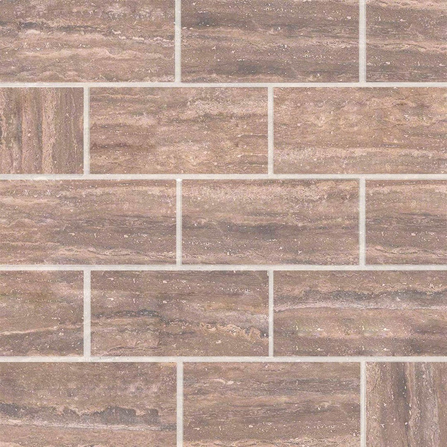 MS International Veneto 2" x 4" Mosaic Polished Noce