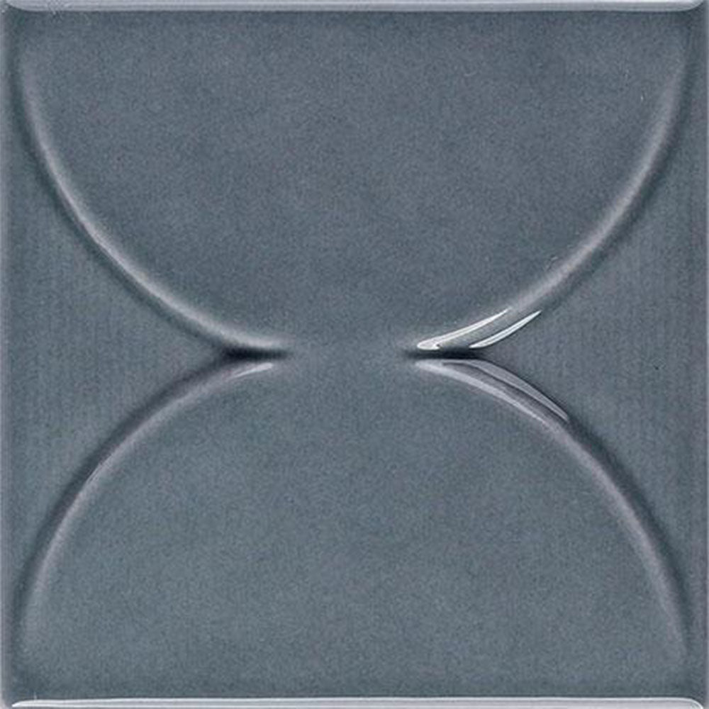 Marazzi Nu Tempo 4" X 4" Arc Glossy Navajo Blue