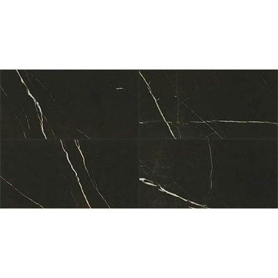 Daltile Marble Attache 12" X 24" Matte Nero