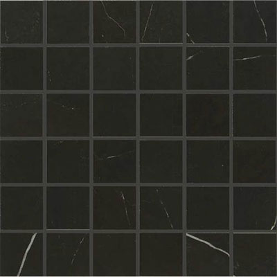 Daltile Marble Attache 2" X 2" Straight Joint Nero