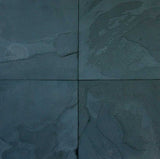 MS International Slate And Quartzite 12" x 12" Gauged Black