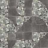 Daltile Pebble Oasis 12" X 12" Art Deco Pebble Coastal