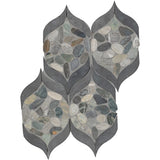 Daltile Pebble Oasis 15" X 12" Petal Pebble Coastal