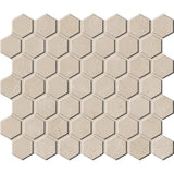 Daltile Perpetuo 12" X 14" Hexagon Mosaic Elegant Beige