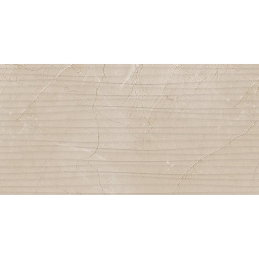 Daltile Perpetuo 12" X 24" Wave Elegant Beige