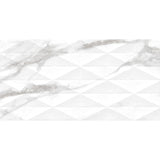 Daltile Perpetuo 12" X 24" Geometric Brilliant White