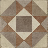 Daltile Quartetto 8" X 8" Deco Warm Figura