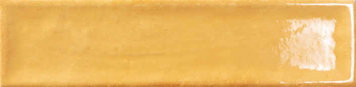Emser Raku 3"x12" Polished Mustard