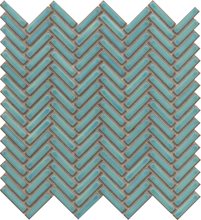 Emser Regala 11"x11" Mini Herringbone Mosaic 1"x2" Polished Present