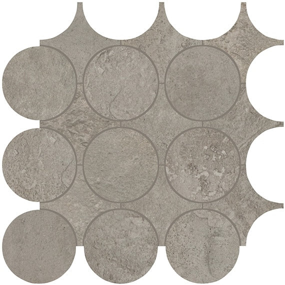 Daltile Rekindle 14" X 14" Mixed Medium Grey