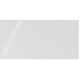 Daltile Showscape 12" X 24" Arabesque Stylish White