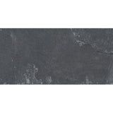 MS International Slate And Quartzite 16" x 24" Gauged Montauk Black