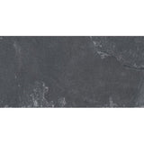 MS International Slate And Quartzite 18" x 36" Gauged Montauk Black