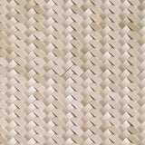 MS International Natural Stone Marble 12" x 12" Herringbone 1" x 2" Mosaic Crema Arched