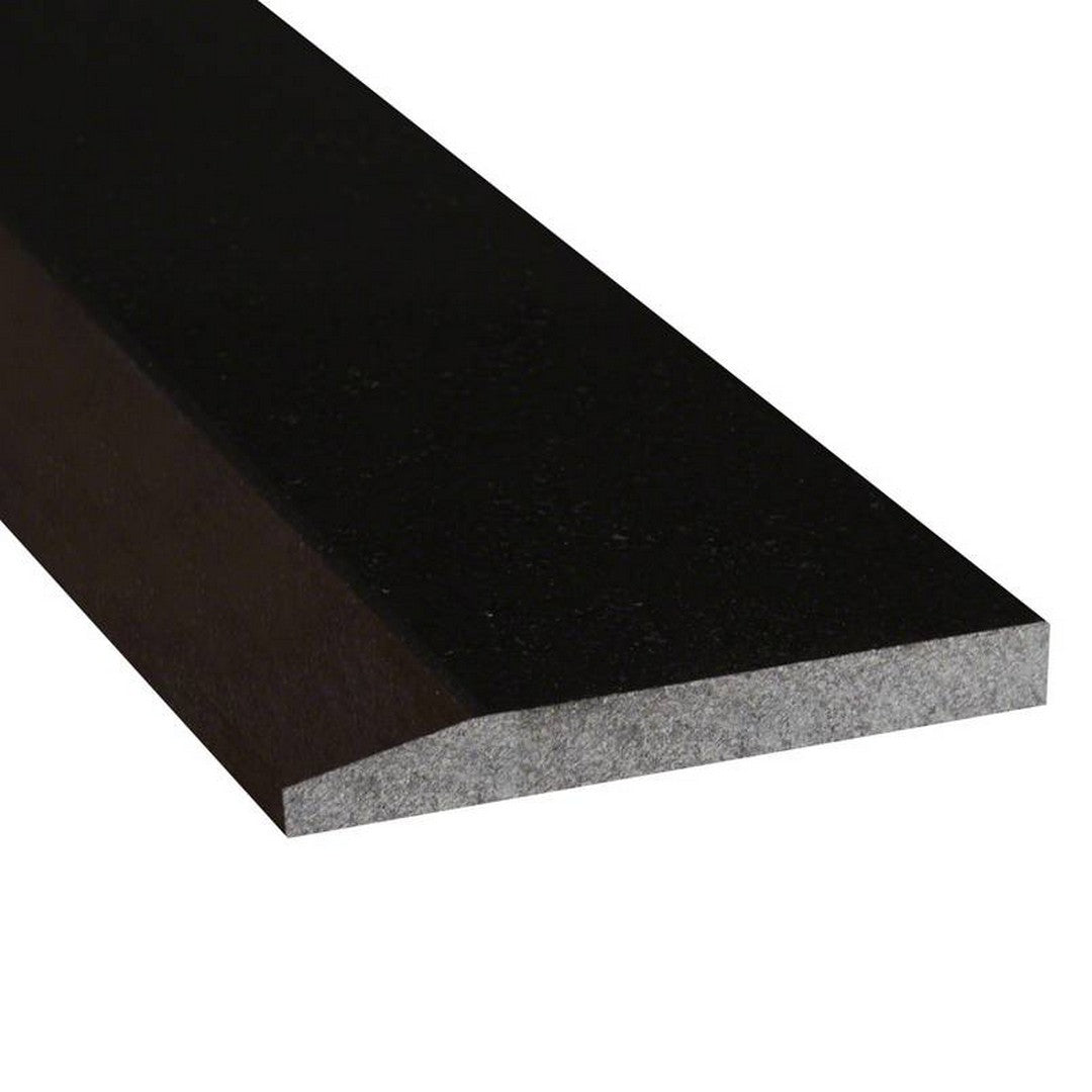 MS International Marble 4" x 36" Hollywood Threshold Premium Black