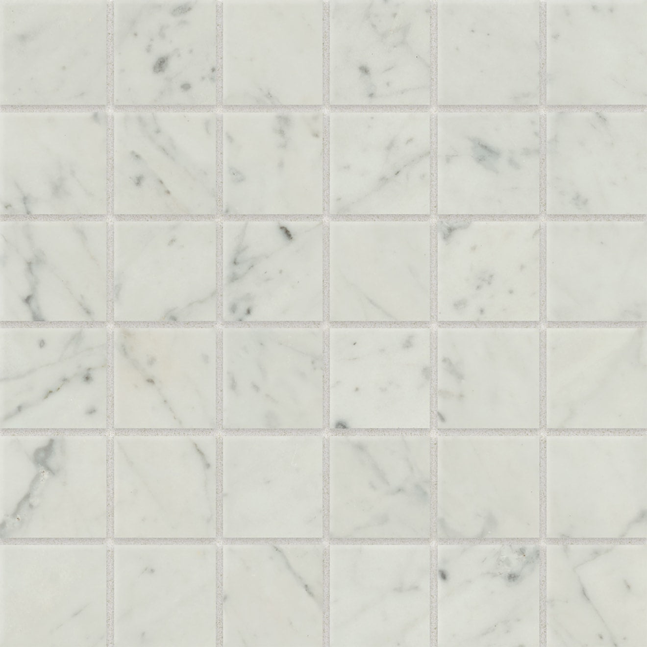 Bedrosians Classic 2.0 2" x 2" Matte Bianco Carrara