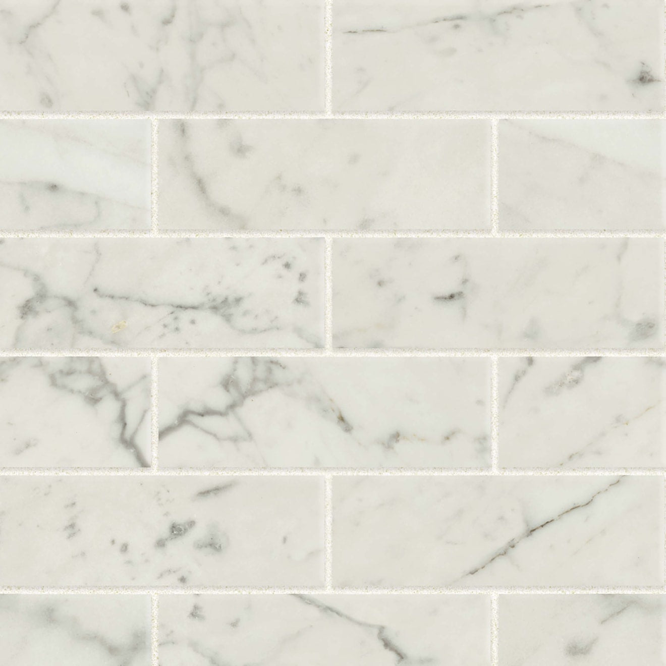 Bedrosians Classic 2.0 2" x 6" Matte Bianco Carrara