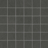 Bedrosians Simply Modern 12"x12" Mosaic 2"x2" Honed Black