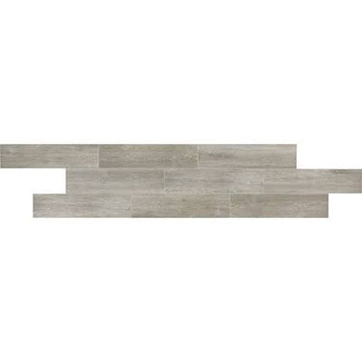 Daltile Trellis Oak 6" X 36" Microban Smoke