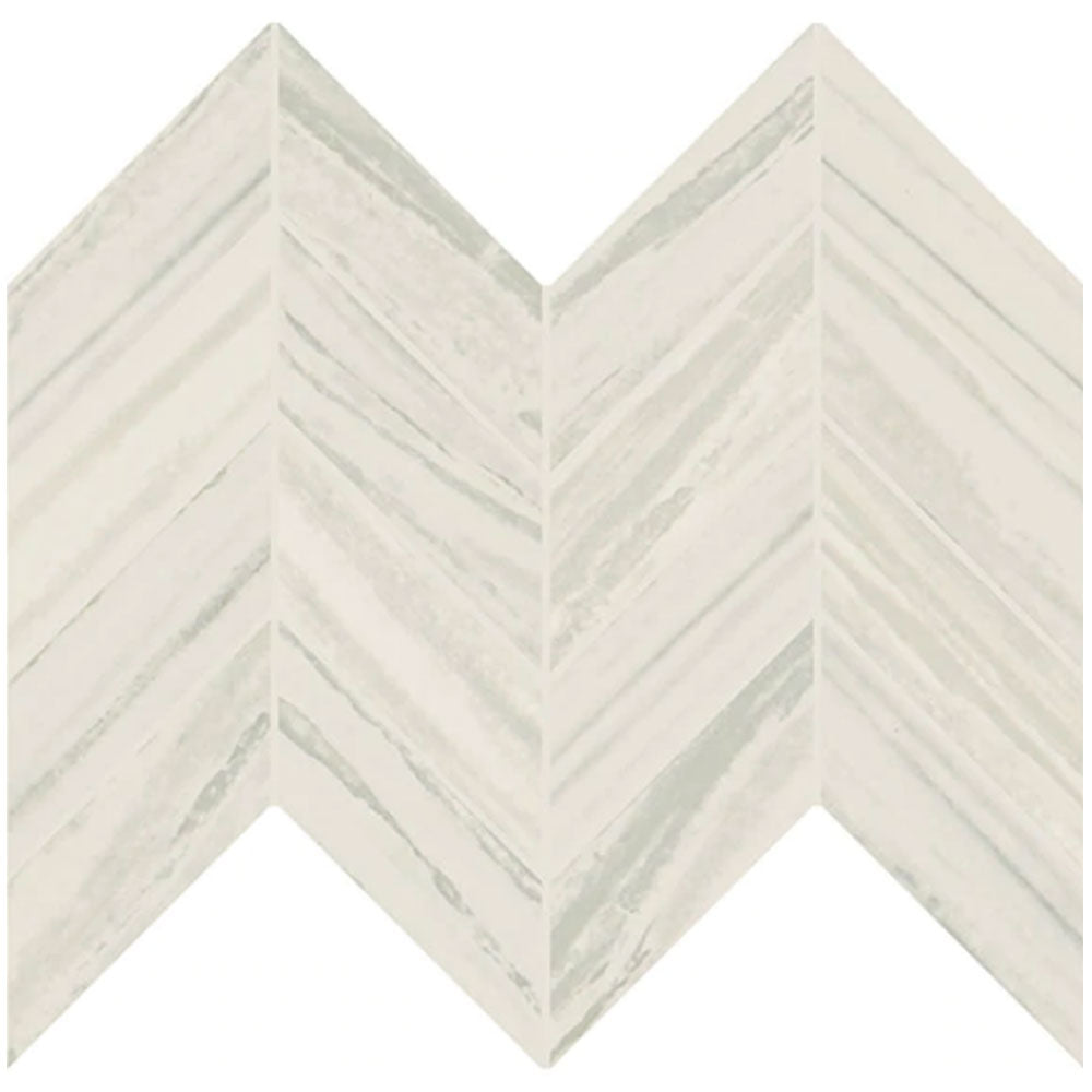 Daltile Vertuo 2" X 5" Chevron, Microban Stria Maestro