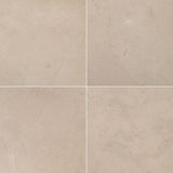 MS International Natural Stone Marble 24" x 24" Polished Crema Marfil Select 20mm