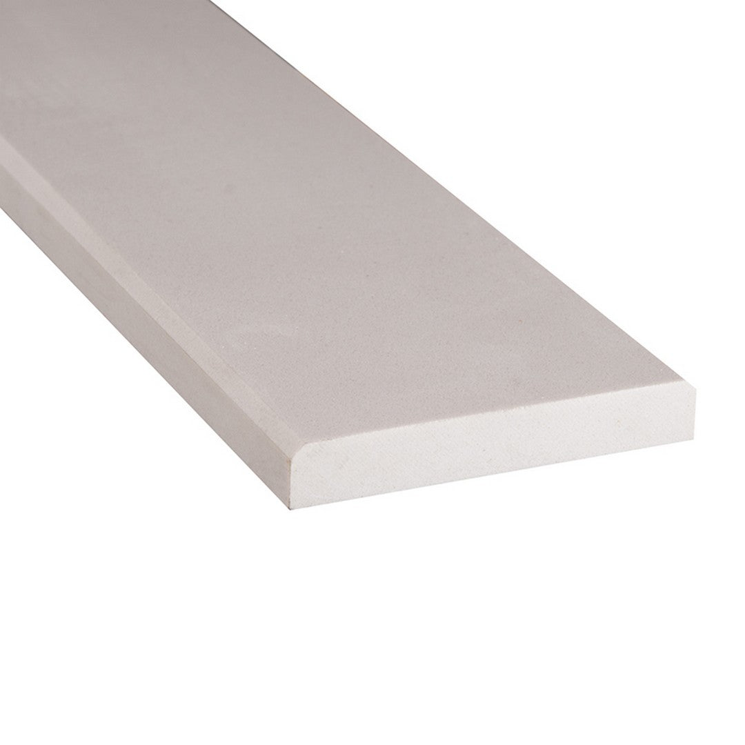 MS International Marble 4" x 36" Double Beleved Threshold White