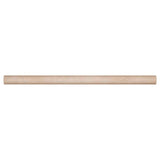 MS International Travertine 0.75" x 0.75" Pen Molding Ivory