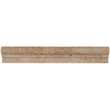 MS International Travertine 1" x 2" Molding Chiaro Crown