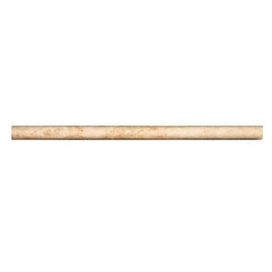 MS International Travertine 0.75" x 0.75" Pen Molding Chiaro