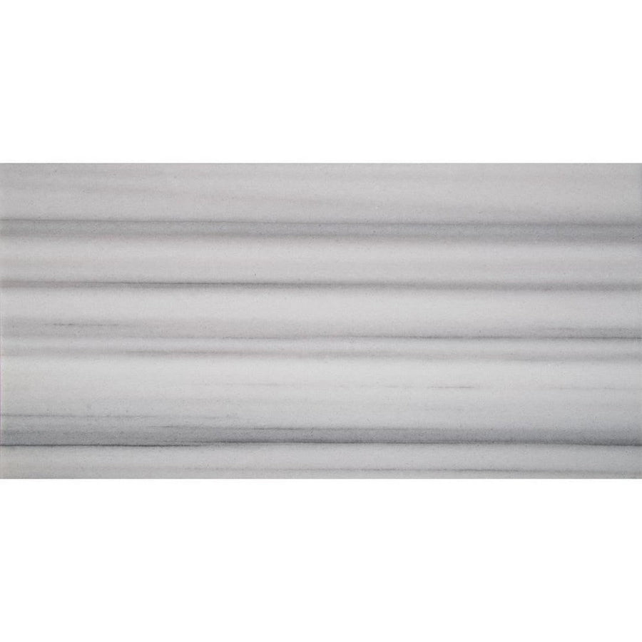 MS International Natural Stone Marble 12" x 24" Polished Marmara White