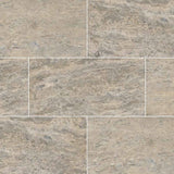 MS International Travertine 12" x 24"  Silver Vein Cut