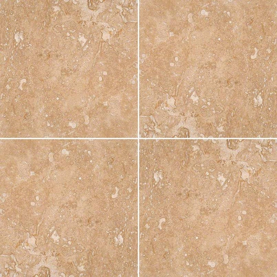 MS International Travertine 18" x 18"  Tuscany Walnut