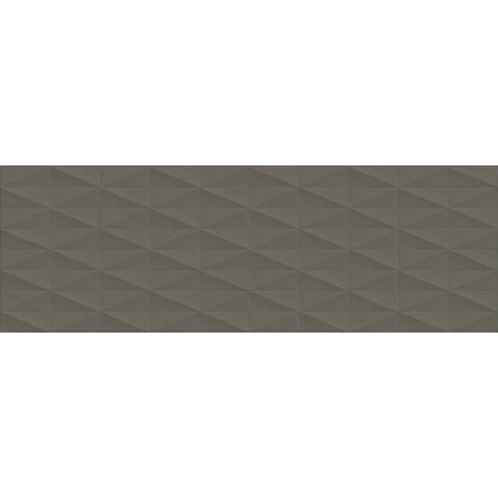 Daltile Stare Eclettica 15" X 48" Diamond Glossy Taupe