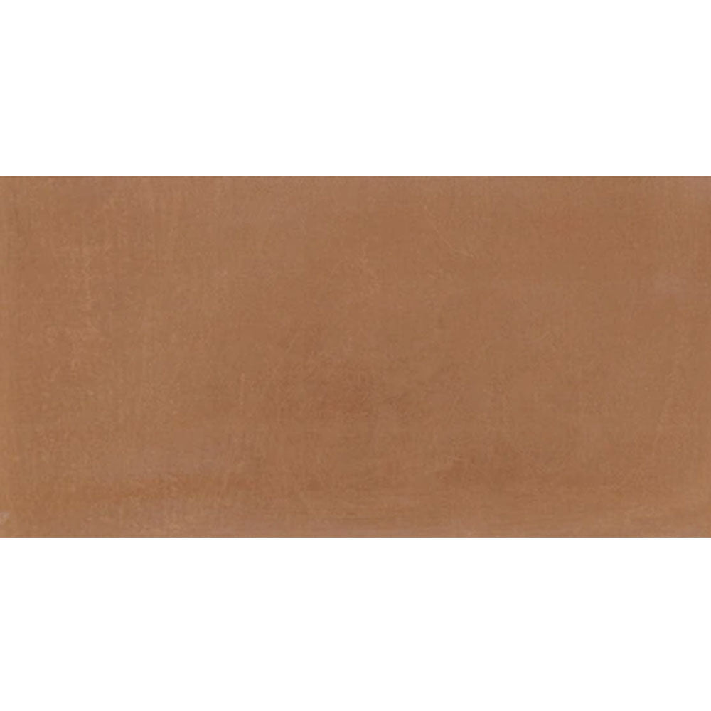 Marazzi Moroccan Concrete 12" X 24" Stepwise Matte Terra Cotta