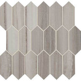 Daltile Marble Attache 2" X 5" Linear Hexagon Turkish Skyline