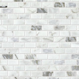 Daltile Marble 12" X 12" Brick Joint Venetian Calacatta